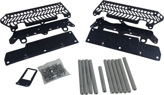 Unabiker Radiator Guards Ktm Black