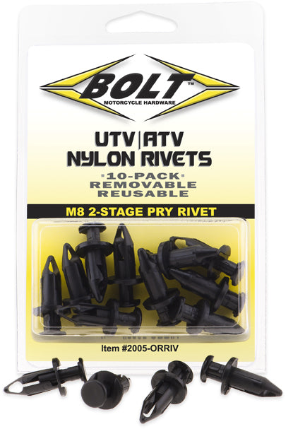 Bolt ATV Nylon Rivet Kits