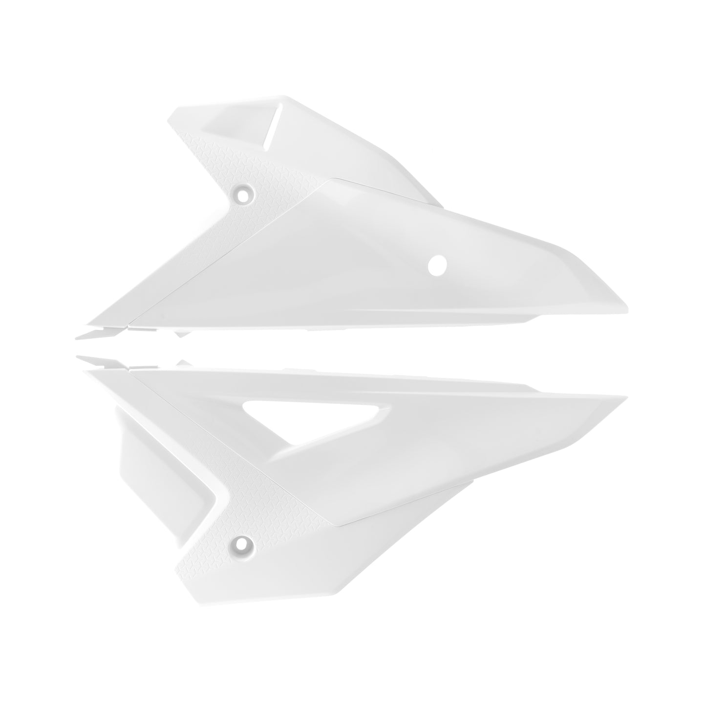 Acerbis SIDE PANELS- UPPER+LOWER CRF WHITE