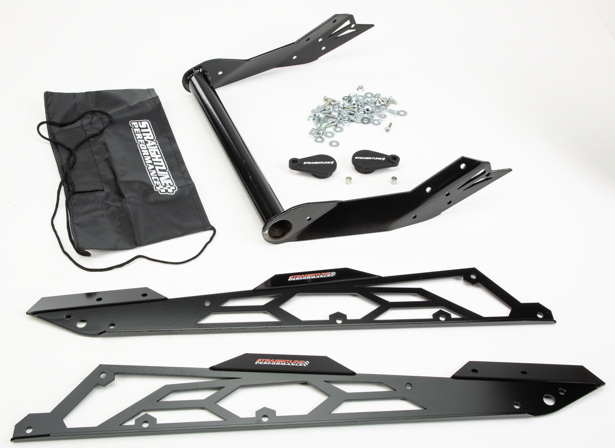 Straightline Hide 'N' Go Rear Bumper S-D 146" Black