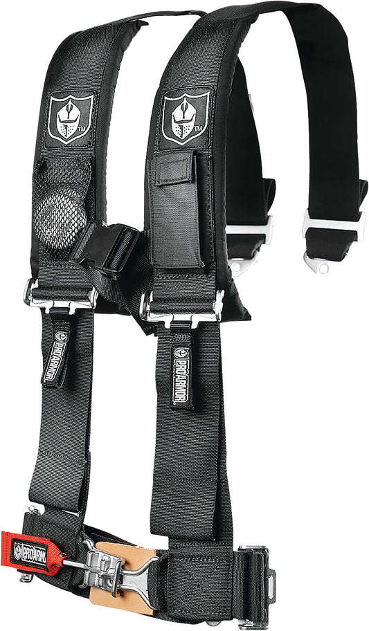 Pro Armor 4Pt Harness 2" Pads Black