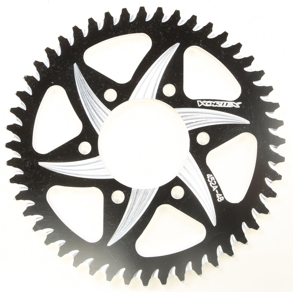 Vortex Rear Cat5 Sprocket Aluminum 48T-520 Blk Kaw