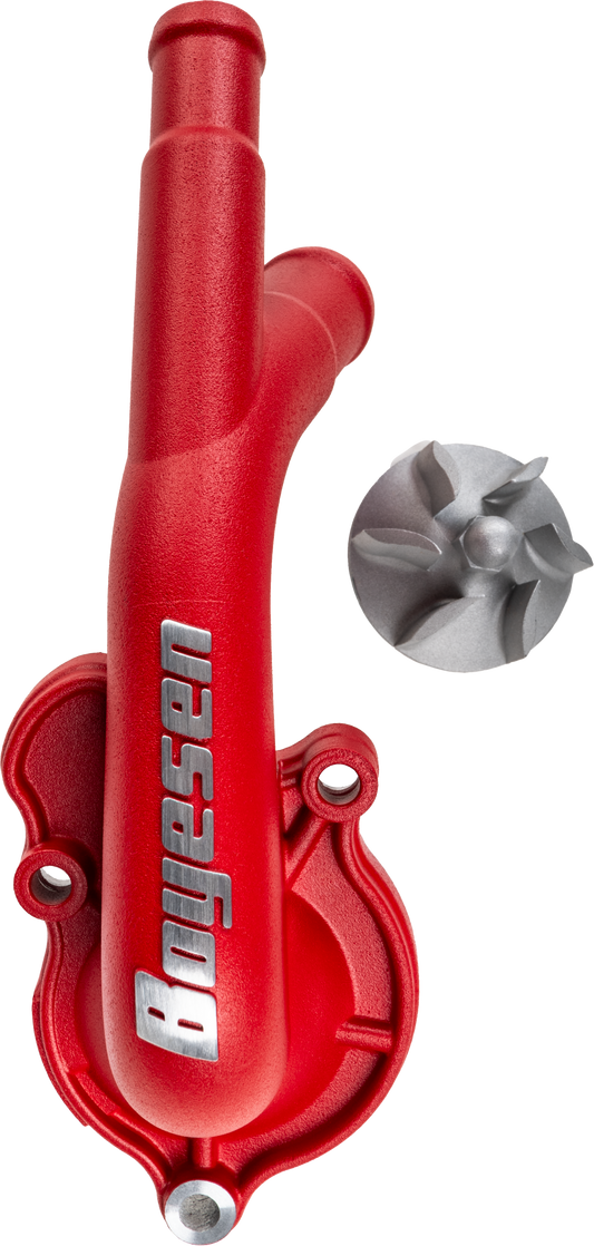Boyesen Waterpump Cover & Impeller Kit Red • #59-8605R