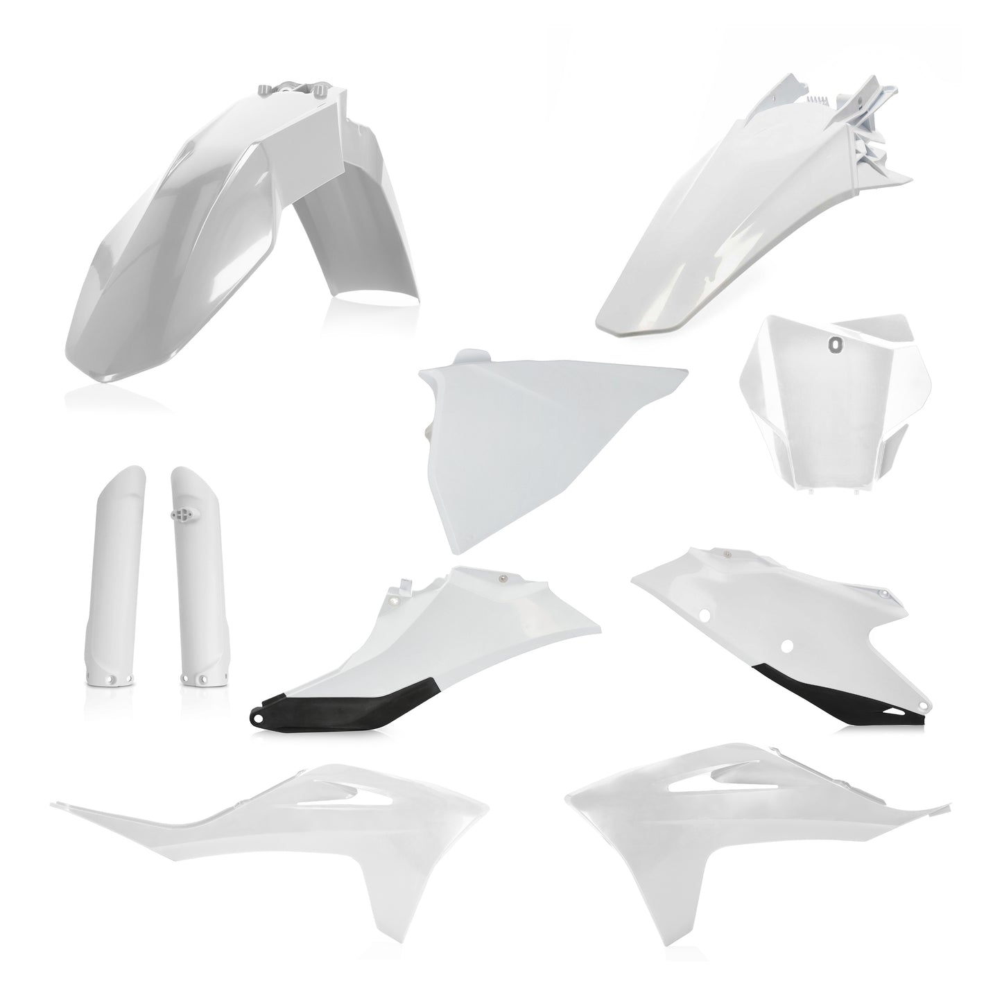 Acerbis Full Plastic Kit Gas/Ktm White/Black