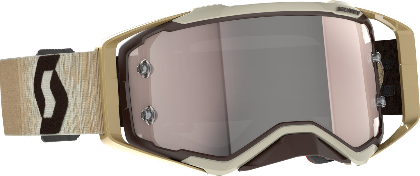 Scott Prospect Goggle Beige/Brn Silver Chrome Works