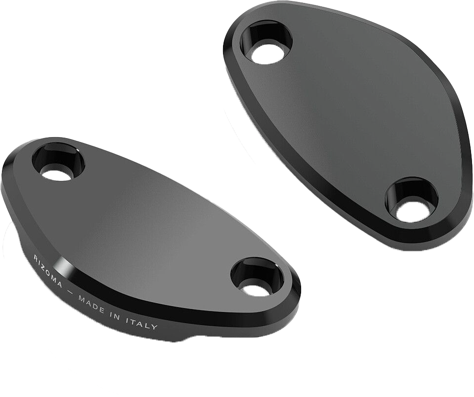 Rizoma Mirror Block Off Plates
