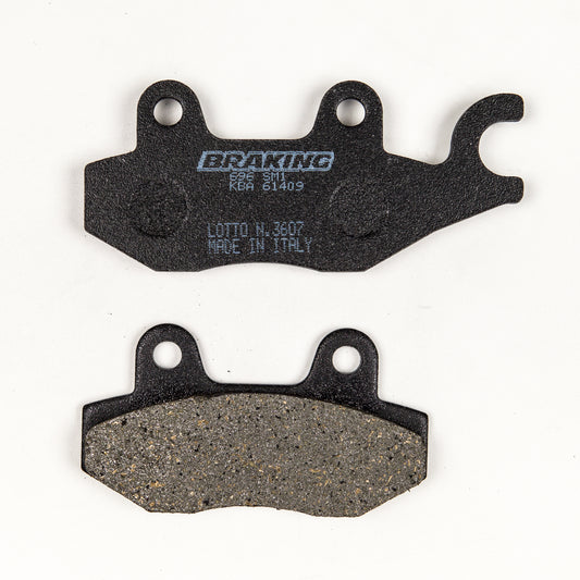 Braking Brake Pad Set Semi-Metallic • #31-696S