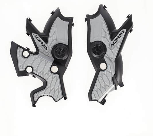 Acerbis X-Grip Frame Guard Black/Silver Yam