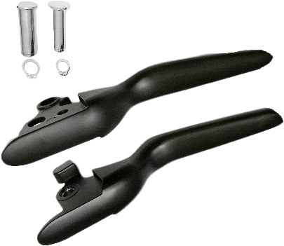 Harddrive Lsr Lever Set Black `18-Up Softail