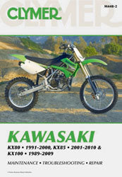 Clymer Repair Manual Kaw Kx80-100