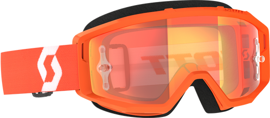 Scott Primal Goggle Orange/White Orange Chrome Works