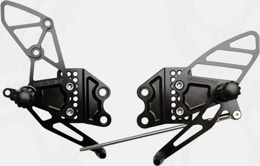 Vortex Rear Set Complete Blk Kaw • #3-RS405K