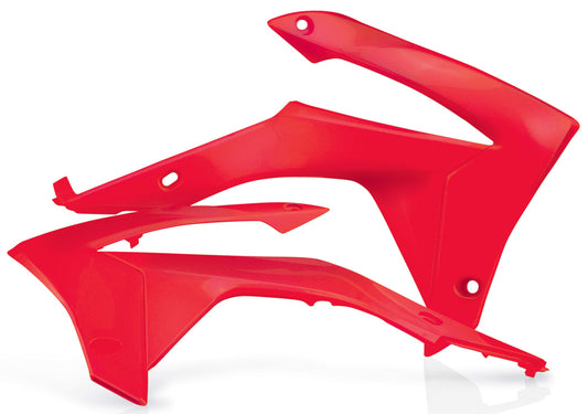 Acerbis Radiator Shrouds Red • #23143-70227