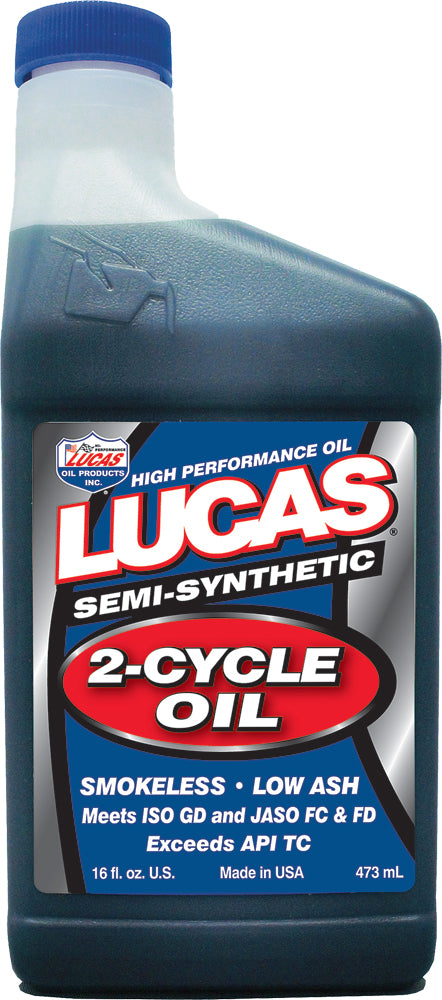 Lucas Semi-Synthetic 2-Cycle Oil