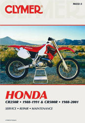 Clymer Repair Manual Hon Cr250-500R • #27-M432