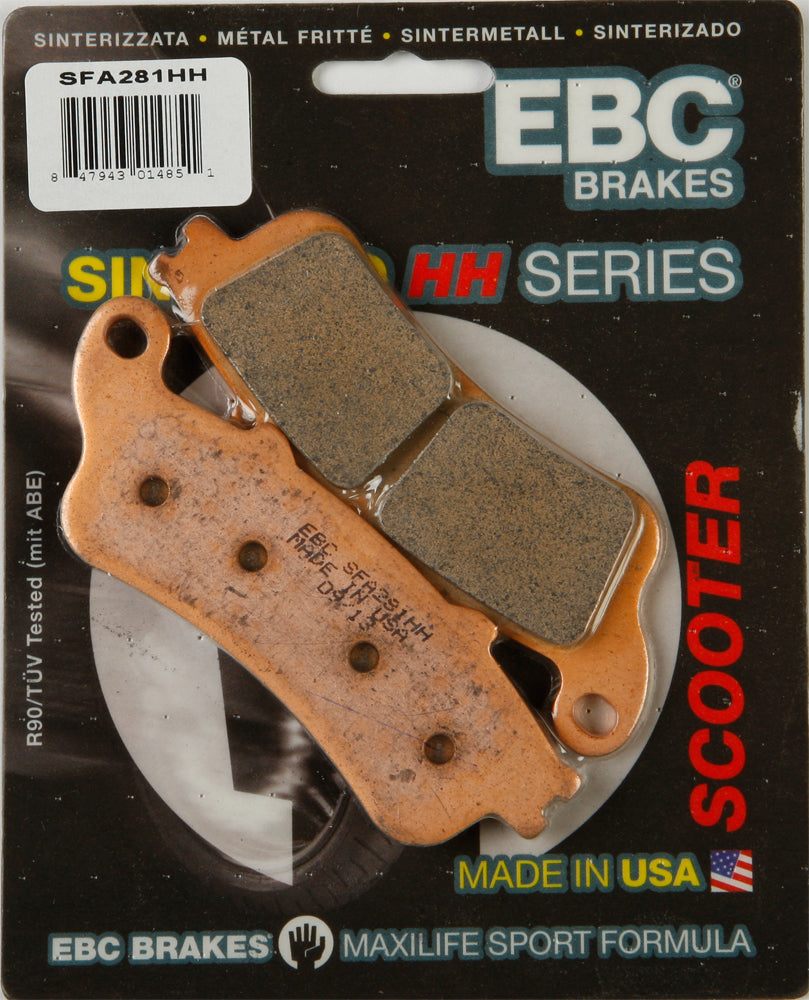 Ebc Brake Pads Sfa281Hh Double-H Sintered