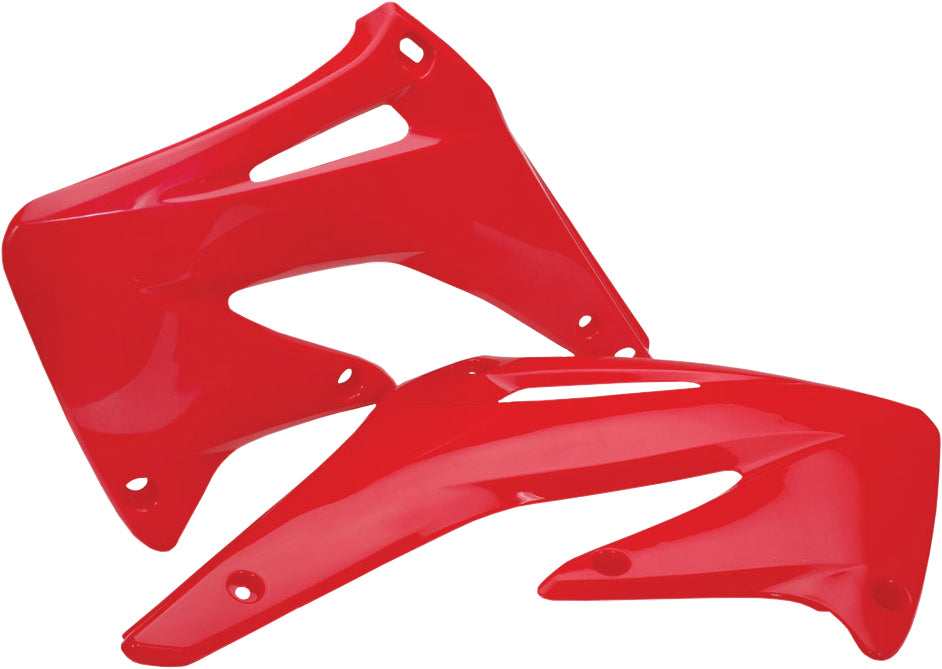 Acerbis Radiator Shrouds Red • #1592-1544