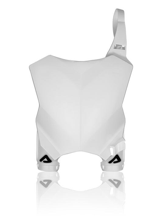 Acerbis Raptor Front Number Plate White Kaw