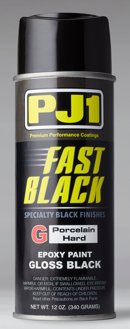 Pj1 11oz Aerosol Fast Black Paint