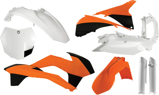 Acerbis Full Plastic Kit Orange • #23143-33914