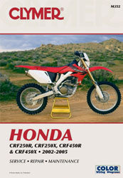 Clymer Repair Manual Hon Crf250R/X Crf450R