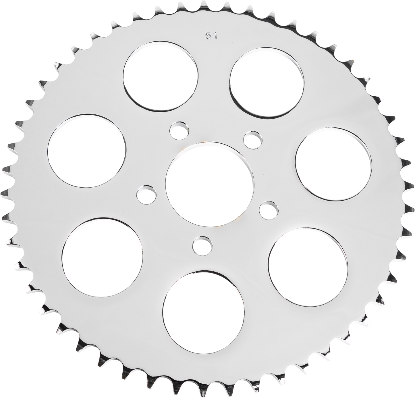 Harddrive Chrome Rear Sprocket 51T Big Twin 00-13