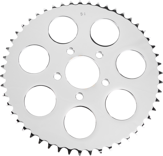 Harddrive Chrome Rear Sprocket 51T Big Twin 00-13