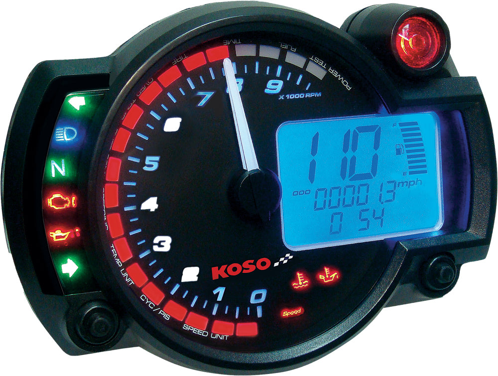 Koso GP Style Multi-Function Gauge