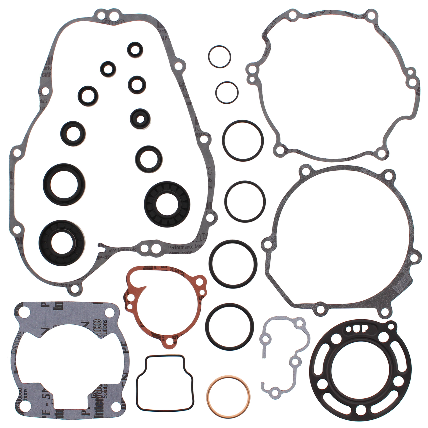 Vertex Complete Gasket Set With Oil Seals • #681-1414