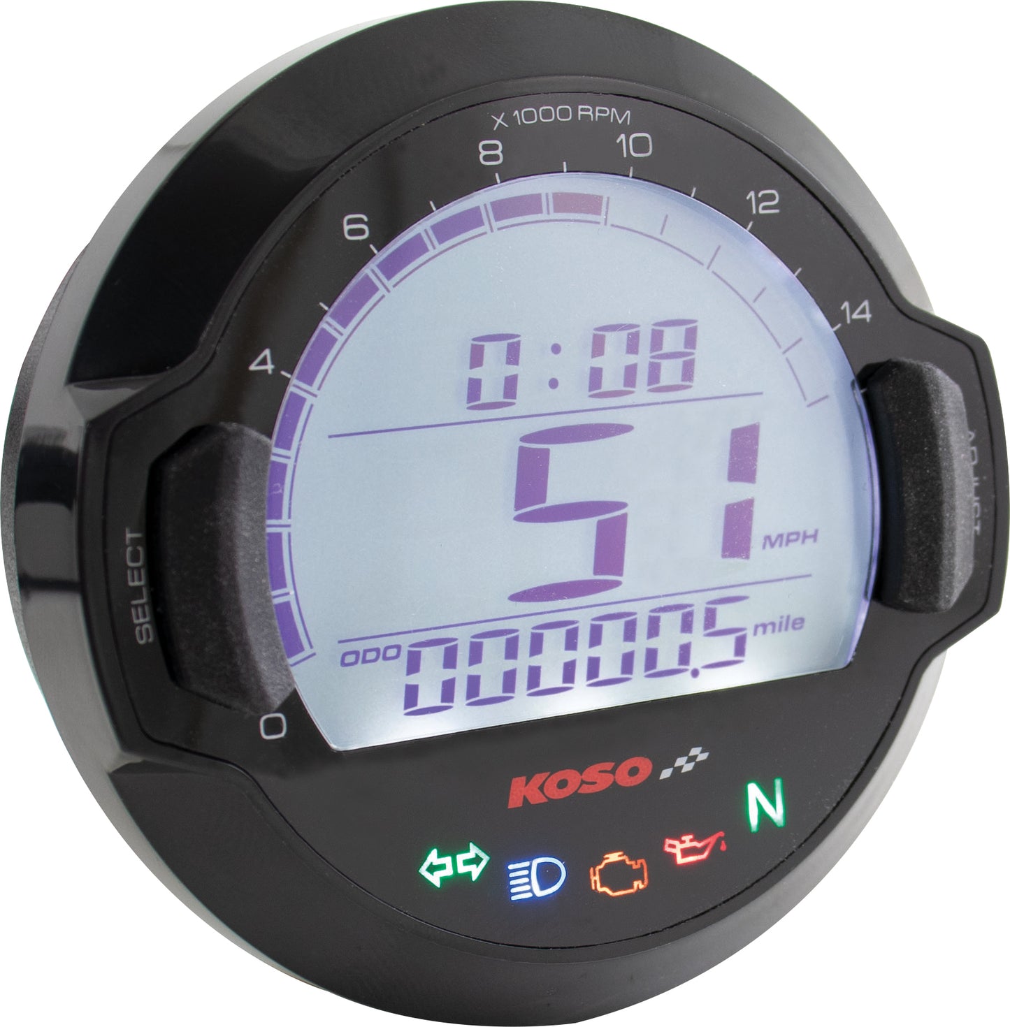 Koso GP Style Multi-Function Gauge