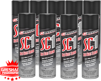 HIGH GLOSS SC1 CLEAR COAT SILICONE SPRAY 17.2 FL OZ- 9 PACK