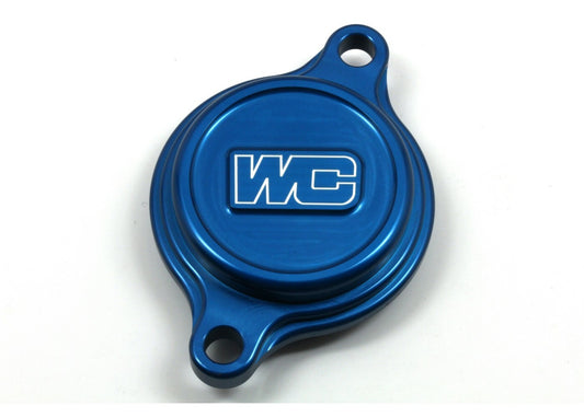 Works Oil Filter Cover Blue Yam • #66-27145