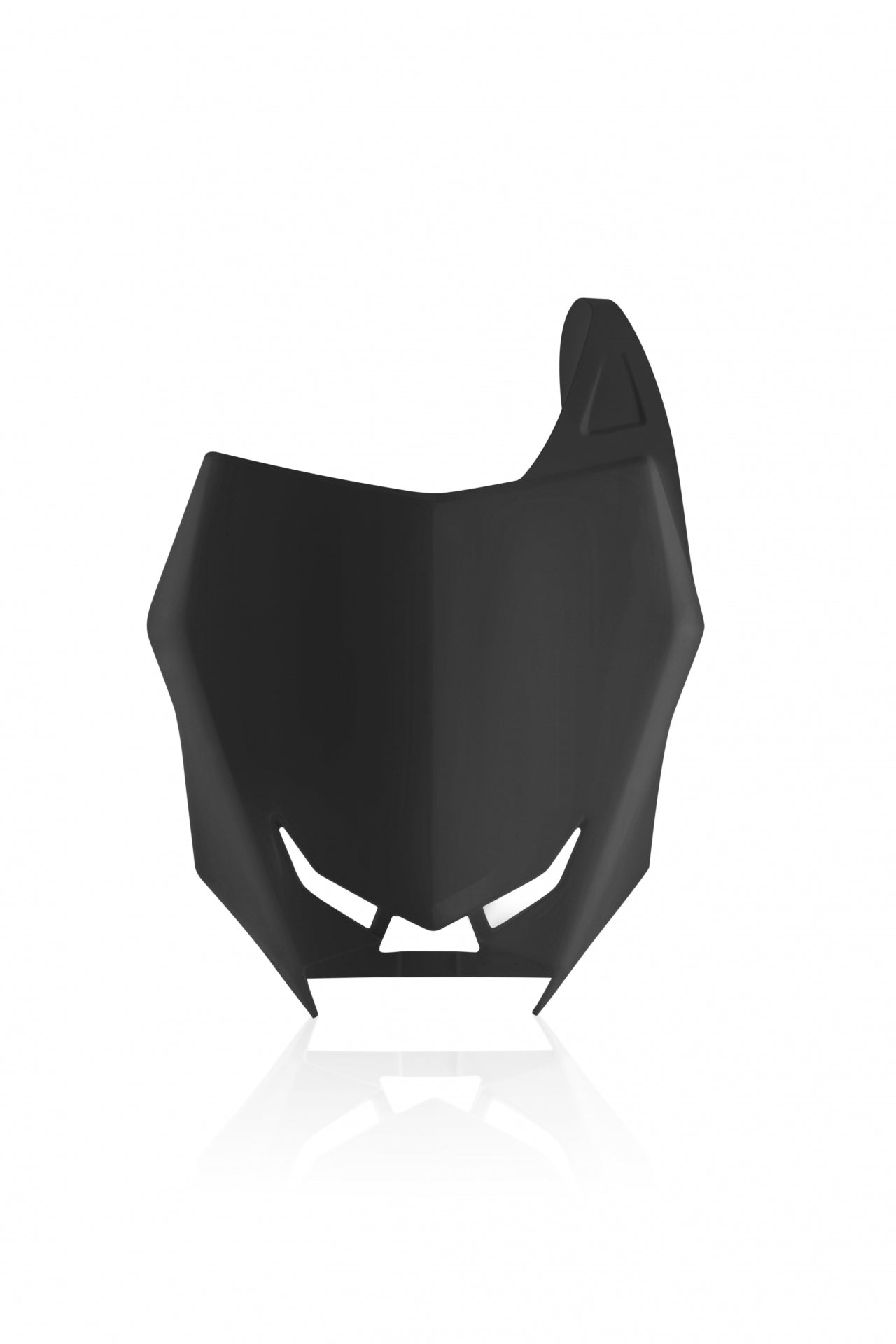 Acerbis Front Number Plate Black • #26864-80001
