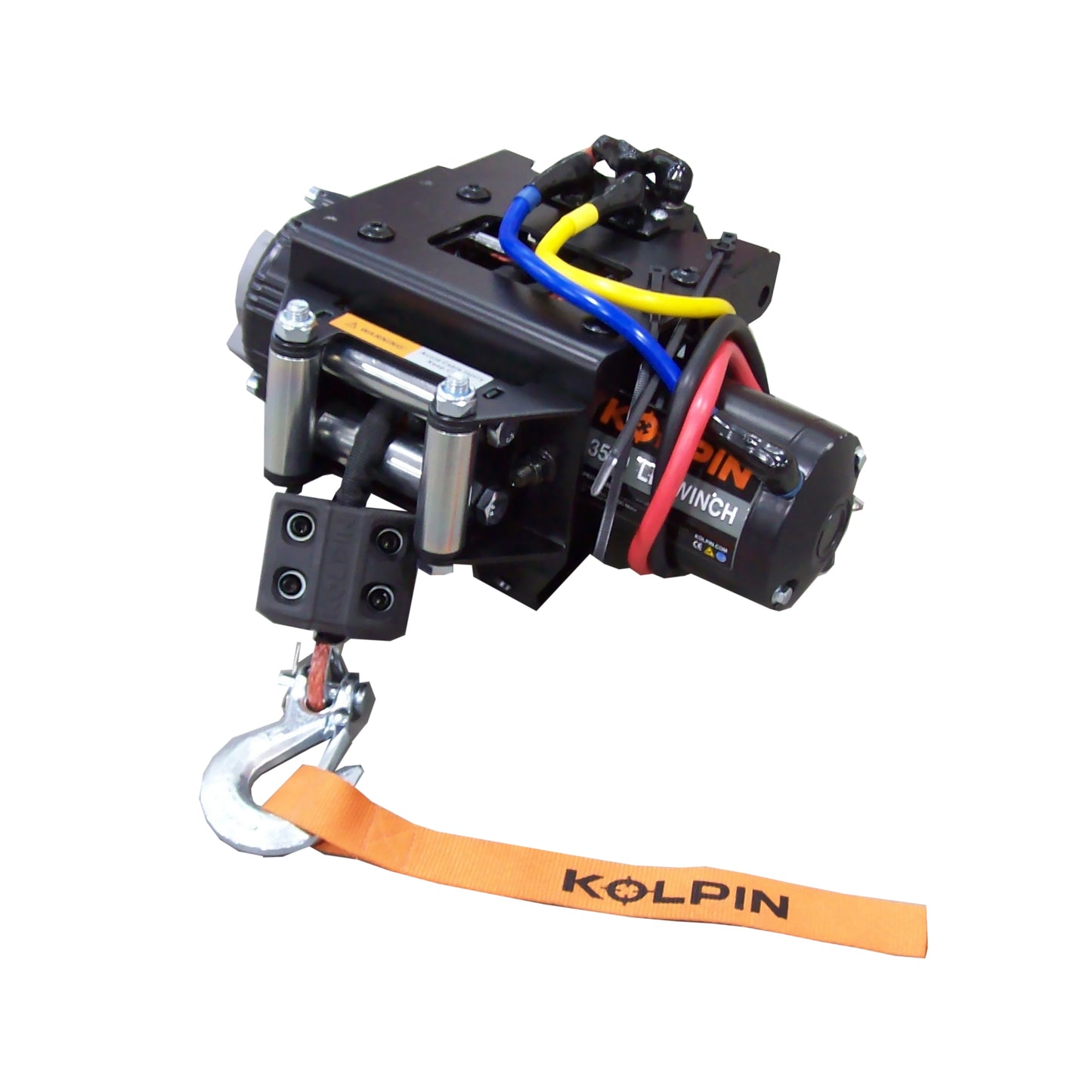 Kolpin Quick Mount Winch 3500 Synthetic Pol • #63-63210