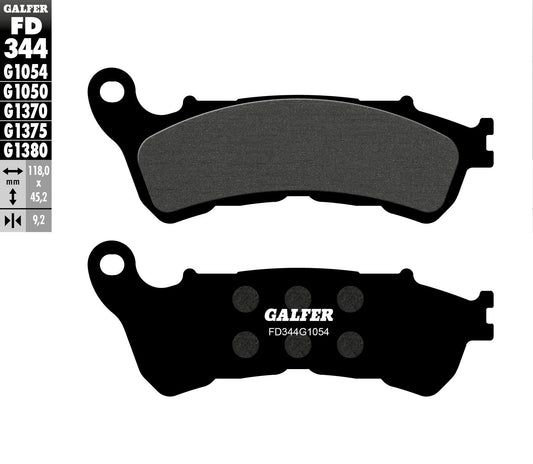 Galfer Brake Pads Semi Metallic Fd344G1054