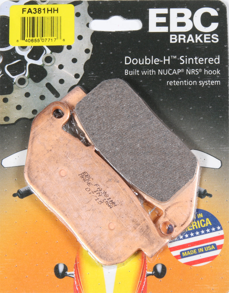 Ebc Brake Pads Fa381Hh Double-H Sintered