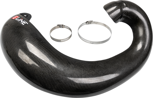 E-Line Accessories Carbon Fiber Pipe Guards Gas/Hus/Ktm • #677-3007