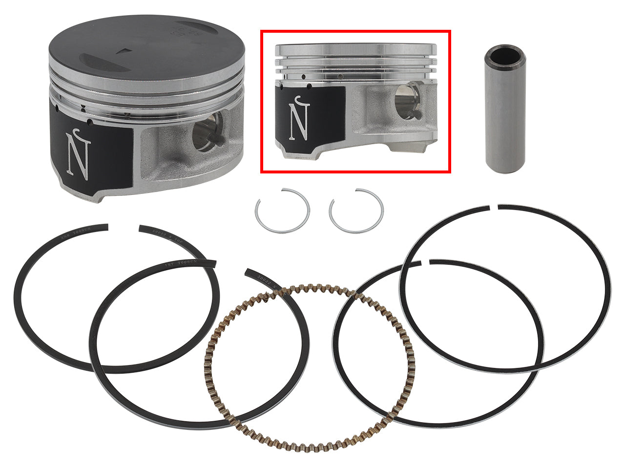 Namura Piston Kit Nikasil Cyl 70.47/+.50 Yam