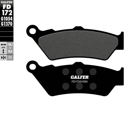 Galfer Brake Pads Semi Metallic Fd172G1054