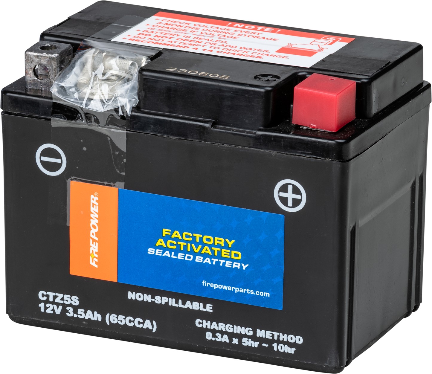 Fire Power Battery Ctz5S Sealed Factory Activated