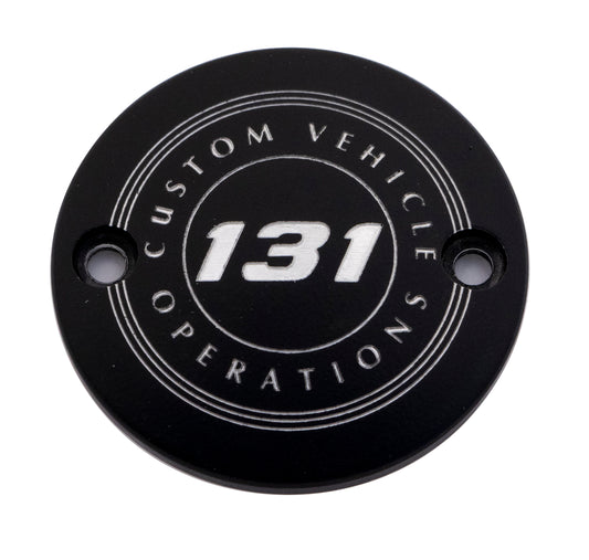 Custom Engraving M8 Timer Cover 131 Cvo Black