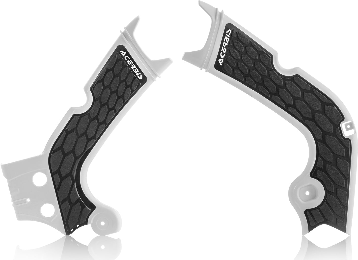 Acerbis X-Grip Frame Guard White/Black • #26307-11035