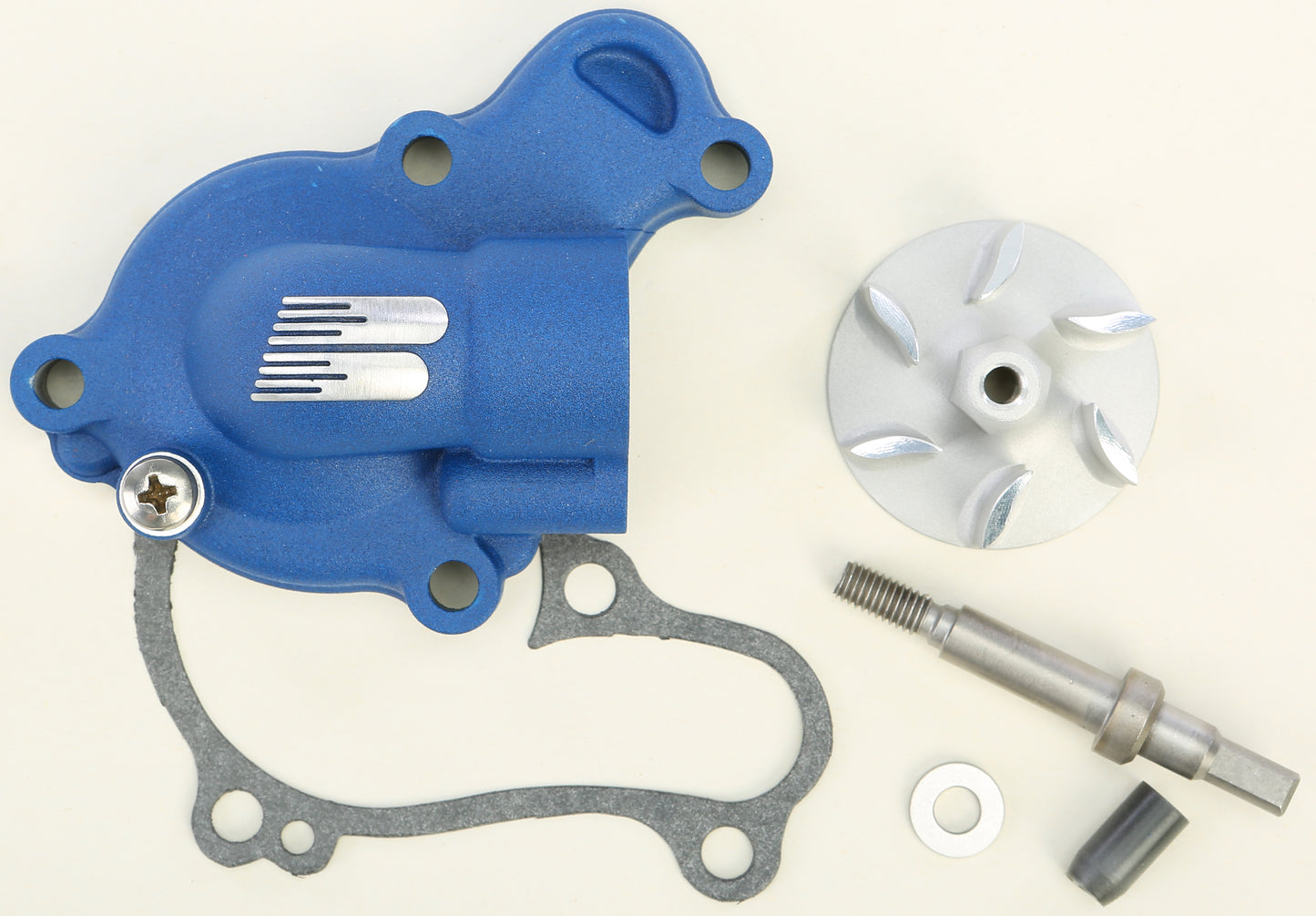 Boyesen Waterpump Cover & Impeller Kit Blue • #59-8630L