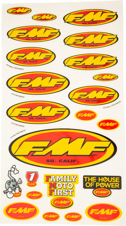 Fmf Sticker Sheets