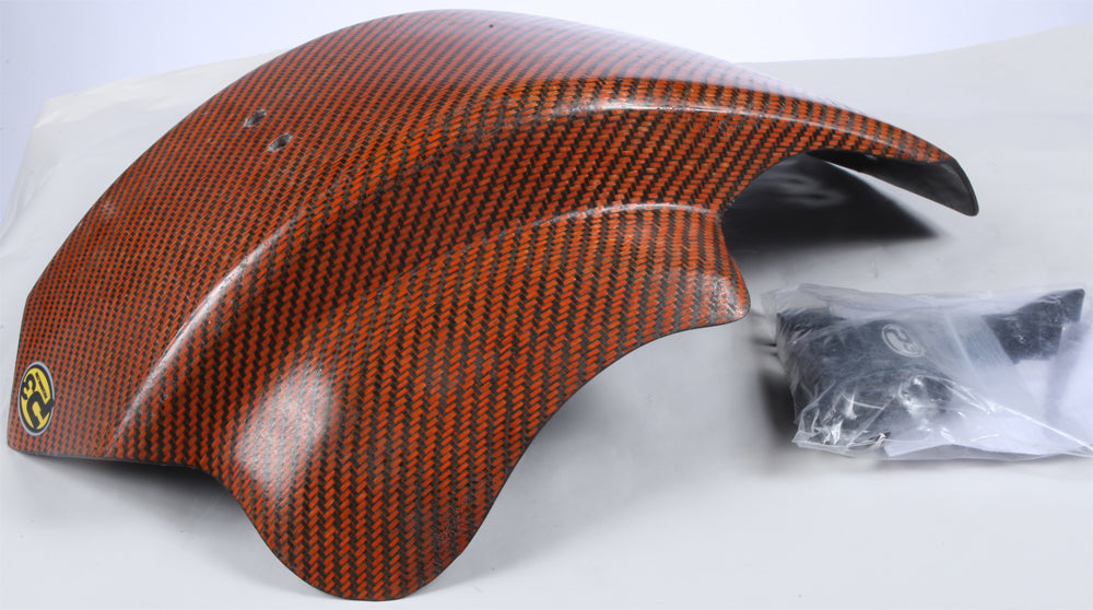 P3 Skid Plate Carbon Fiber Orange • #670-301090O