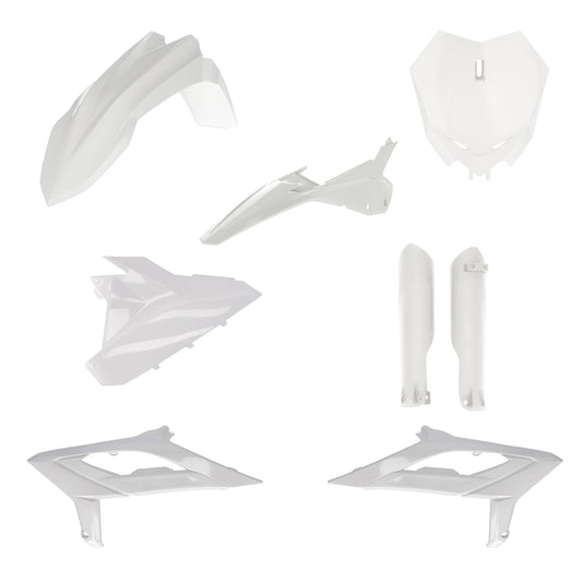 Acerbis Full Plastic Kit Beta White • #29796-60002