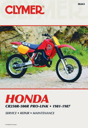 Clymer Repair Manual Hon Cr250-500R • #27-M443