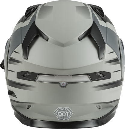GMAX MD-01S MODULAR W/ELEC SHIELD DESCENDANT MATTE GRY/SILVER SM