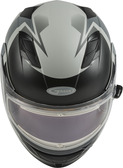 GMAX MD-01S MODULAR W/ELEC SHIELD DESCENDANT MATTE GRY/SILVER SM