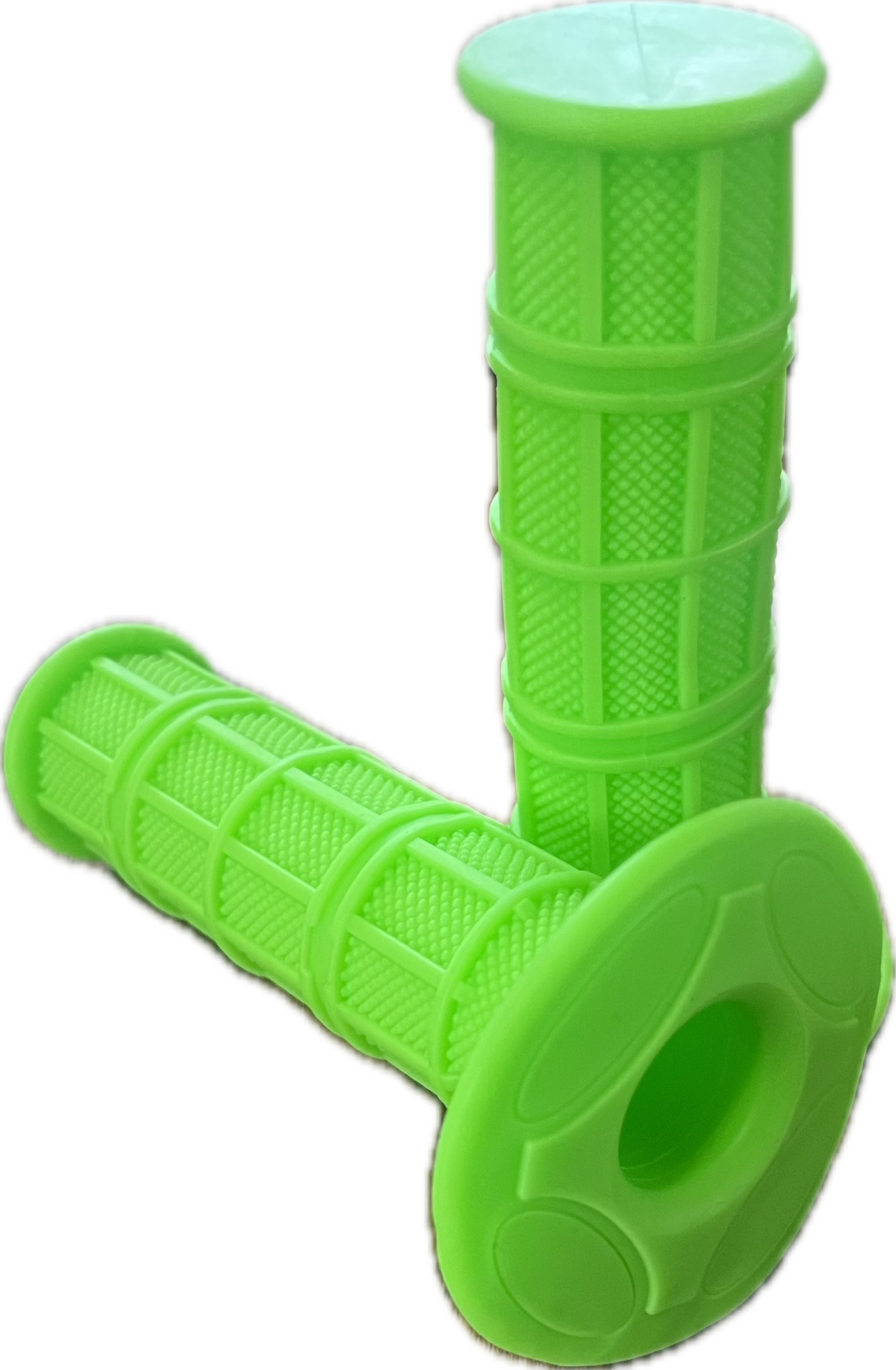 GP NEON GRIPS WAFFLED OFF-ROAD MX HANDLEBAR GRIPS